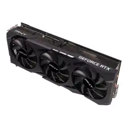 PNY GeForce RTX 3070 Ti VERTO Triple Fan - Carte graphique - GF RTX 3070 Ti - 8 Go GDDR6X - PCIe 4.... (VCG3070T8TFBPB1)_4